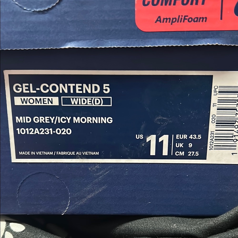 ASICS Gel-Contend 5 Women's Shoes Everyday comfort amplifoam